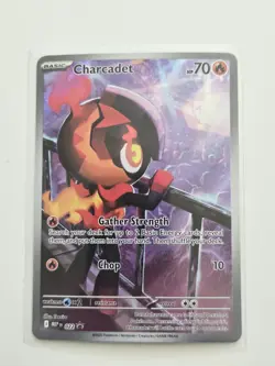 Pokemon Charcadet MPE 021 Me: Mega Evolution Promo Holo Basic 70 HP EN - Image 1