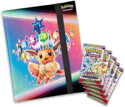 Pokemon TCG Scarlet & Violet 8.5 Prismatic Evolutions Binder Collection - Image 2