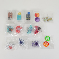 Pokemon TCG Dice / Damage Counter Sets x 10 Vstar Marker Bundle (All Different) - Image 2