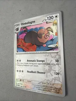 Pokemon TCG * Journey Together 140/159 Oinkologne Uncommon REVERSE HOLO * NM - Image 2