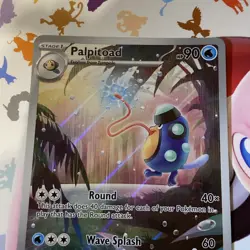 Palpitoad 104/086 Black Bolt Illustration Rare Pokemon TCG english nm - Image 3