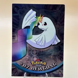 Topps 2000 Pokemon Dewgong #87 TV Animation Edition, Blue Label, Foil - Image 5