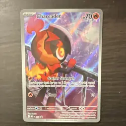 Pokemon Charcadet 022 Me Mega Evolution Promo Full Art Holo Basic 70 HP English - Image 1