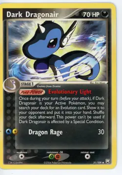 2004 Pokemon Dark Dragonair 31/109 Team Rocket Returns Lightly Played - Image 1