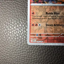 Pokemon Destined Rivals Ethan's Typhlosion Stamped Promo 34/182 - Image 5