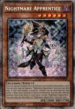 Yu-Gi-Oh! Nightmare Apprentice Starlight Rare MP25-EN004 - Image 1