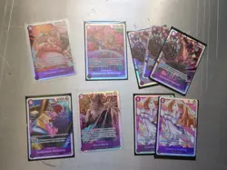 One Piece Card Game TCG Huge Sr Lot English Alt Art Promos Luffy Zoro Cavendish - Image 4