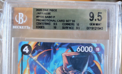 One Piece P-105 Sabo Promo (Graded Beckett 9.5) - Image 2