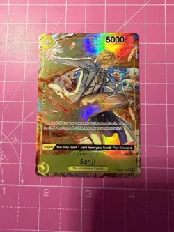 Sanji OP04-104 V2 Alt Art One Piece TCG English - Image 1