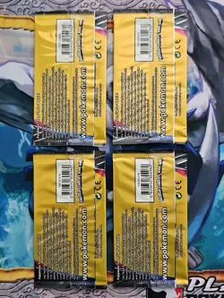 Pokemon Sun and Moon Team Up 3 Card Mini Booster Packs Complete Art Set Lot of 4 - Image 2