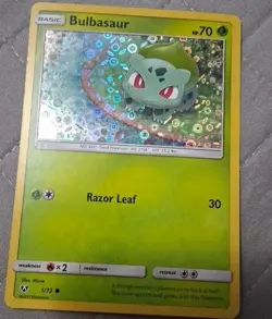 Bulbasaur 1/73 General Mills Promo Holo Shining Legends 2017 Pokemon TCG Card NM - Image 1