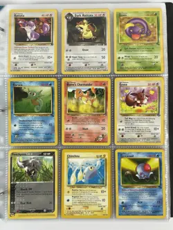 Pokemon Card Collection VTG Binder Holo Rare 1st E-Reader WoTC Sableye Gyarados - Image 3