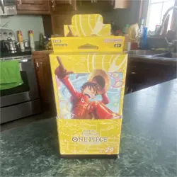 One Piece Card Game Egghead ST-29 Starter Deck Box (6 Decks) - Image 1
