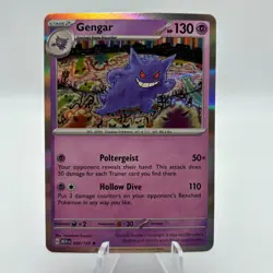 Gengar #094/165 Pokemon Card SV: Scarlet & Violet 151 Holo NM/ Mint - Image 1