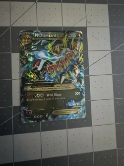 M Charizard EX Full Art Ultra Rare Holo Pokemon Card Flashfire 69/106 - Image 2