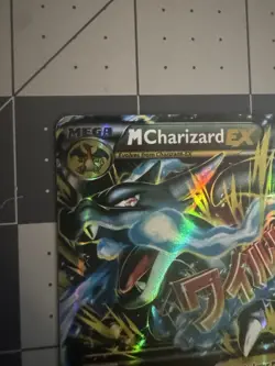 M Charizard EX Full Art Ultra Rare Holo Pokemon Card Flashfire 69/106 - Image 4