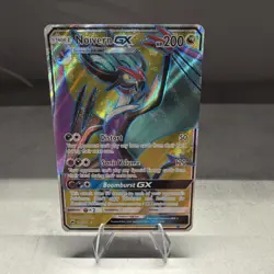 Pokemon Noivern GX Full Art Ultra Rare Holo 141/147 SM-Burning Shadows Card - Image 1