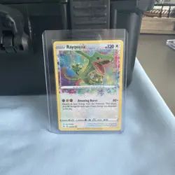 Pokemon Card TCG - Rayquaza 138/185 Amazing Rare Vivid Voltage Near Mint NM - Image 1