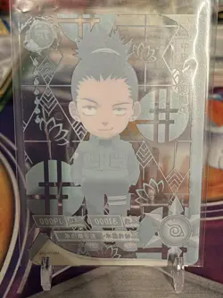 Naruto Kayou CCG - Shikamaru Nara TR-043 - Naruto Trading Card Game - NM - Image 2