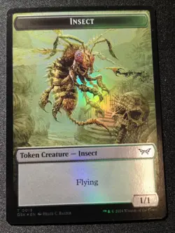 Insect / Spider Token - Foil - DSK - MTG - EN - NM - 0013/0012 - Image 1