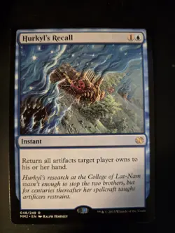 Hurkyl's Recall NM Modern Masters 2015 MTG FREE SHIPPING - Image 1