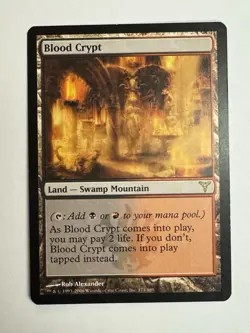 MTG Blood Crypt - Dissension #171 NM - Image 1