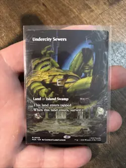 Undercity Sewers (Borderless) 0020 - PZA Teenage Mutant Ninja Turtles - MTG NM/M - Image 1