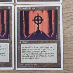 MTG - 4 x Tormod's Crypt - Playset 4x x4 - Chronicles Regular - Image 3