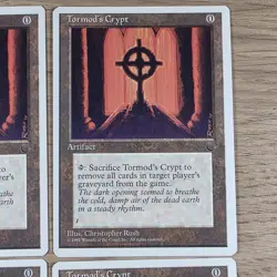 MTG - 4 x Tormod's Crypt - Playset 4x x4 - Chronicles Regular - Image 5