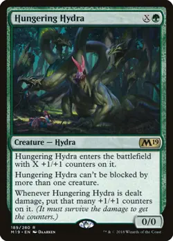 MTG Hungering Hydra ** Core Set 2019 ** English (NM) - Image 1