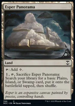 MTG Esper Panorama (399/485) Streets of New Capenna Commander NM - Image 1