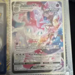 Pokemon TCG Binder Collection V, Vmax, Break Cards Sylveon Pikachu - Image 1