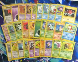 Vintage WotC - Pokemon Card Lot – 30 Cards | Wizards of the Coast | 1999–2002 - Image 1