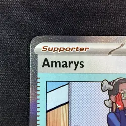 Pokemon TCG Prismatic Evolutions Amarys 170/131 Special Illustration Rare SIR - Image 4