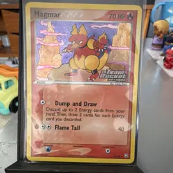 Pokemon Magmar 44/109 Team Rocket Returns Uncommon Reverse Holo Basic 70 HP - Image 1