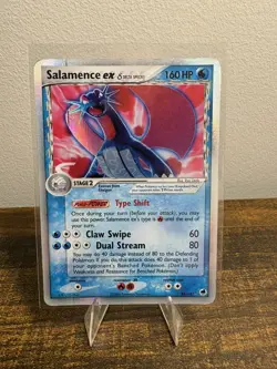 Salamence ex 98/101 EX Dragon Frontiers Holo Delta Species Pokemon MP - Image 1