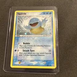 Pokemon Squirtle 83/112 FireRed & LeafGreen Reverse Holo Nirvana - NM - Image 1