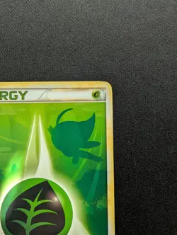 NM Pokemon Grass Energy Regular Card 115/123 HGSS Celebi - Image 3