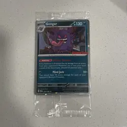 Pokemon GameStop Stamped Exclusive Gengar Promo Sealed 050/088 - Image 1