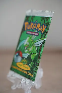 Pokemon Jungle Unlimited 1999 Scyther Artwork Booster Pack WOTC Sealed - Image 3