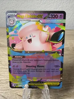 Pokemon TCG Mega Clefable Ex Perfect Order 031/088 - Image 1