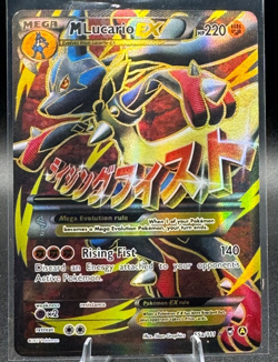 M Lucario EX 055A/111 Alternate Art Holo NM Pokemon TCG - Image 1