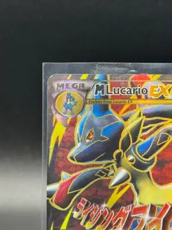 M Lucario EX 055A/111 Alternate Art Holo NM Pokemon TCG - Image 2