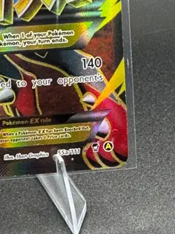 M Lucario EX 055A/111 Alternate Art Holo NM Pokemon TCG - Image 4