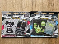 2x Pokemon TCG: Black Bolt & White Flare Tech Sticker Collection - Image 1