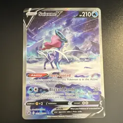 Pokemon Suicune V GG38/GG70 Crown Zenith: Galarian Gallery Ultra Rare Holo - Image 1
