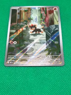 Pokemon Tcg Litleo 139/132 Me01: Mega Evolution Holo - Image 2