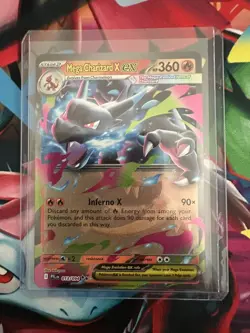 Pokemon TCG Mega Charizard X ex 013/094 Phantasmal Flames - English - Image 1