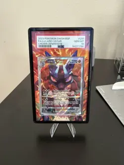 2023 POKEMON SWSH BLACK STAR PROMO #291 FULL ART/LUCARIO VSTAR PSA 10 - Image 1
