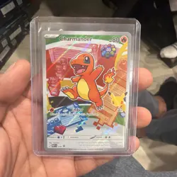 Charmander Pokemon MEP 038 First Partner Illustration Rare Promo - Image 1